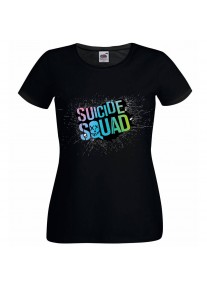 Дамска тениска на Suicide Squad - COLOR LOGO
